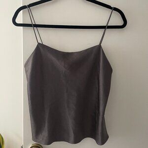 Alice and Olivia Harmon Top (Gray/Silver)